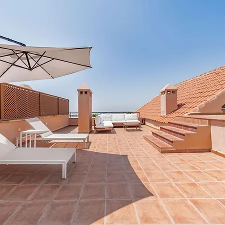 Heated Rooftop Pool Penthouse Views Magna Lejlighed Marbella